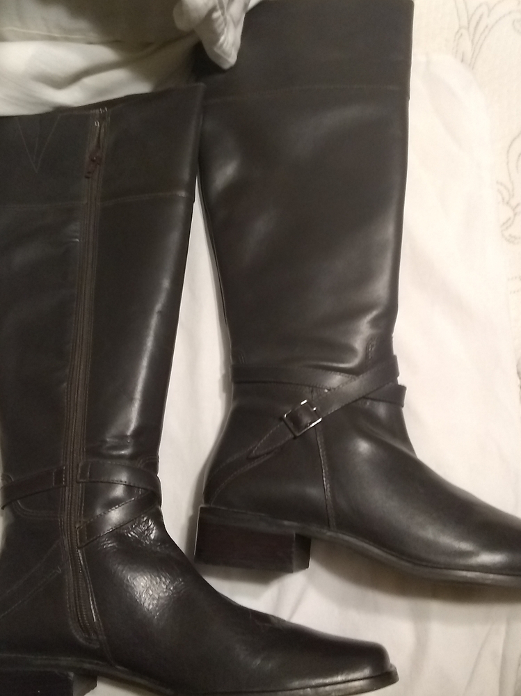 Coup d'etat LTD leather boots